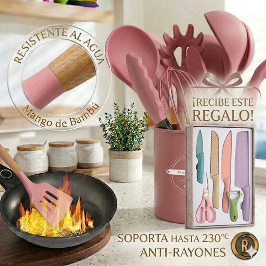 KitSet™ SET X 12 UTENSILIOS DE COCINA ¡Cada pieza por solo $4.450 SOLO POR HOY!