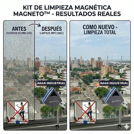 Magneto™ | Limpiador Magnético de ventanas !OFERTA! SOLO POR HOY